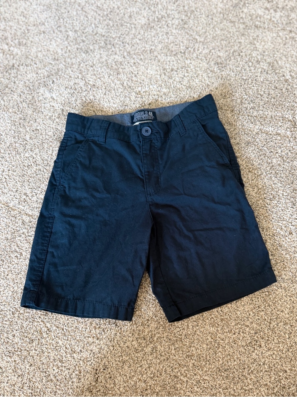 H&M Navy Boys' Casual Chino Shorts new Sz 8